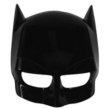 Imagem de Máscara Super Herói Infantil Batma Infantil com Elástico Fantasia de C