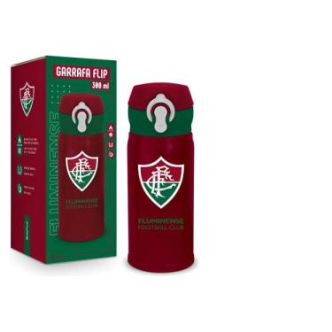 Imagem de Garrafa Térmica Flip 300ml Times - Fluminense - brasfoot