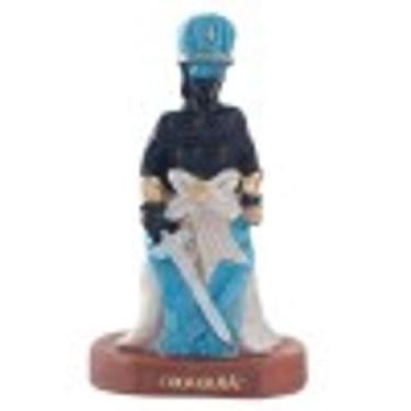Imagem de Escultura Orixá Oxaguiã Em Resina 10 Cm - Bialluz Presentes
