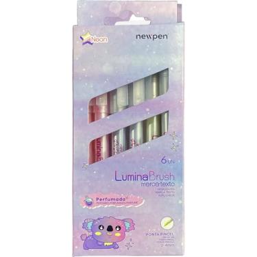 Imagem de Lumina Brush Highlighter Neon, 6 Unidades, Newpen