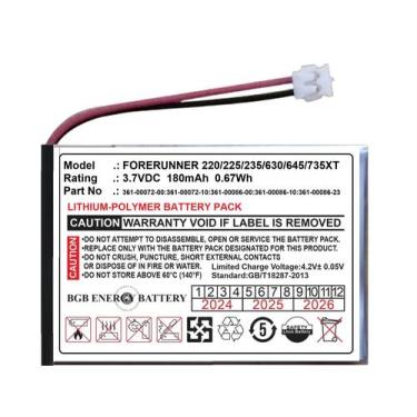 Imagem de Bateria RELOGIO Forerunner 220 1 Unidade Nova - bgb