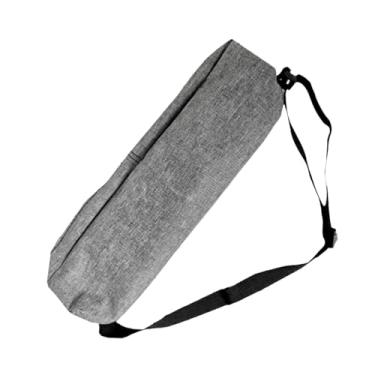 Imagem de Ysyqkn Bolsa para tripé, suporte para transmissão ao vivo, bolsa à água para suporte de luz, organizador para selfies, monopé e varas de pesca, Cinza 38cm X 8cm