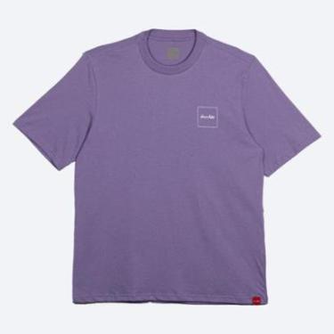 Imagem de CAMISETA CHOCOLATE SKATEBOARD OG SQUARE TEE LILAS-Unissex