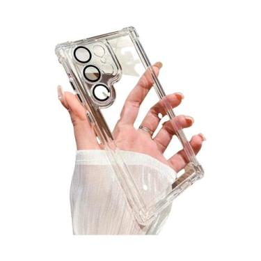 Imagem de Capa Híbrida De Acrílico Transparente Luxuosa E À Prova De Choque Para