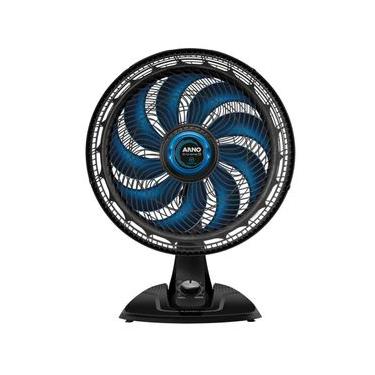 Imagem de Ventilador de Mesa Arno XTREEM VE95 40cm com 9 pás e 3 velocidades e 160W - Preto / Azul