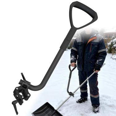 Imagem de Acessório de extensão universal para pá de neve, Weedeater, aparador de cordas, pá, ancinho e muito mais, acessório de economia de costas para todas as ferramentas de jardinagem, presentes de