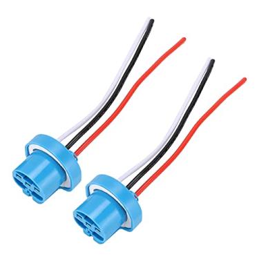 Imagem de Generic 9007 Fêmea Soquete Chicote de Fios Farol Luz Nevoeiro para 9004 Hb1 Hb5 Lâmpadas 12v-24v Alta Resistência Ao Calor Universal Aplicável a Vários Carros
