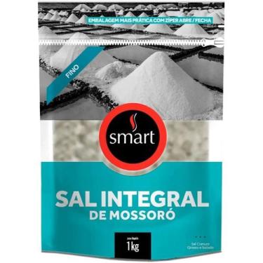 Imagem de Sal Marinho Integral de Mossoró Fino - Smart 1kg