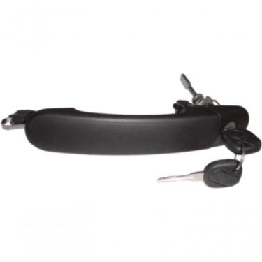 Imagem de Maçaneta Externa Porta Diant Gol Parati G2 Saveiro Preta [f103]