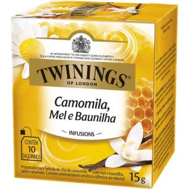 Imagem de Chá Twinings de Camomila, Mel e Baunilha 15g com 10 sachês - Fleischma