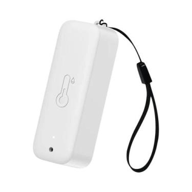 Imagem de Sensor De Temperatura E Umidade Zigbee À Prova d'Água IP65 Funciona Co