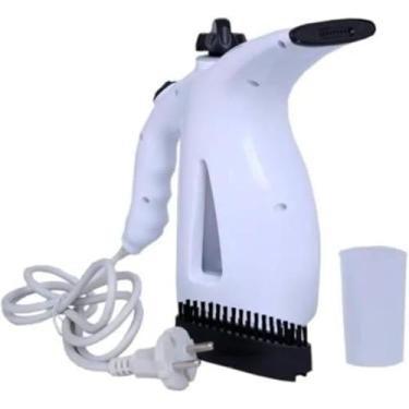 Imagem de Passadeira a Vapor Portátil para Roupas 110V | Vaporizador de Mão 800W | Desamassador Rápido de Roupas no Cabide | Tanque 300ml | Ideal para Viagens, Casa e Uso Vertical