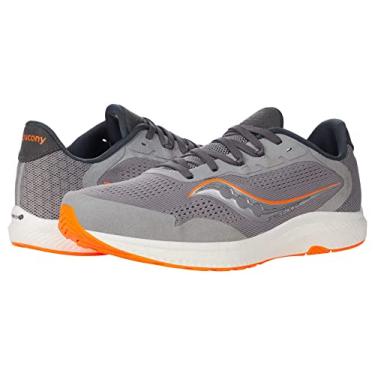 Imagem de Saucony Calçados de Corrida Masculinos Freedom 4, Liga/Vizi laranja, 11.5