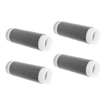 Imagem de pson 4 peças de silicone para panela, capa de alça de panela resistente ao calor e antiderrapante para frigideira de ferro fundido, frigideira e utensílios de cozinha (P)