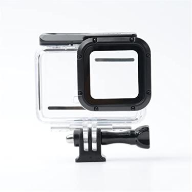 Imagem de CHICHIYANG Capa protetora de mergulho à prova d'água para acessórios de câmera de ação insta360 One Rs 4K