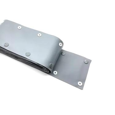 Imagem de Organizador De Cabos Com Fivela Em PVC+POM (1 Unidade) - Diâmetro De 12 A 100 Mm, Para Equipamentos Elétricos, Cinza(Diameter 60mm,2M)