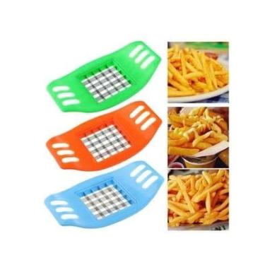 Imagem de Kit 2 Fatiador de batata frita palito cortador para legumes cozinha prática