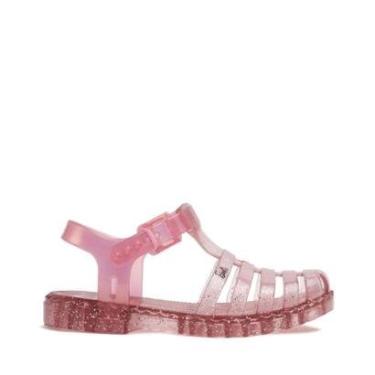 Imagem de Sandália Infantil Grendene Barbie Duo Glitter Rosa-Feminino