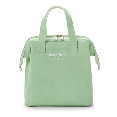 Imagem de Bolsa Isolada para Frio Portátil Térmica Armazenamento de Almoço Compras Trabalho Escola Piquenique Camping Churrasco