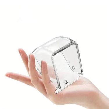 Imagem de Campainha sem fio ao ar livre à prova d'água chamada transparente protetor de botão de campainha à prova de poeira capa de chuva