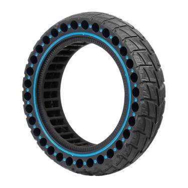 Imagem de oshhni Rodas de borracha para patinetes elétricos, peças de reposição profissionais, resistentes e leves, pneus de substituição para patinetes G30, Azul