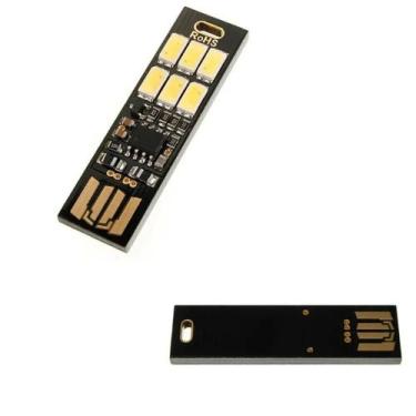 Imagem de Lâmpada De Leitura Mini Dimmable Com Controle Por Toque USB SMD5730 6 