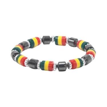 Imagem de Pulseira De Terapia Magnética Preta Para Perda De Peso Para Homens E M