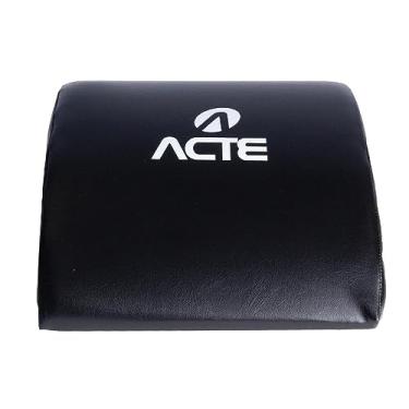 Imagem de Acte, Aparelho Abdominal 6,5x37,5x31cm em Poliuretano e Espuma, para Exercícios de Fortalecimento e Proteção Lombar, T80, Preto