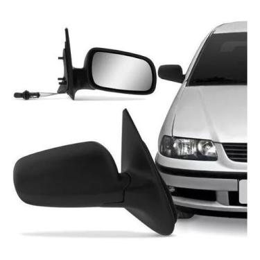 Imagem de Par Retrovisor Gol Parati 4p Saveiro G3 G4 Com Controle