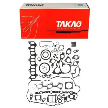 Imagem de Junta Completa S/ Cabecote C/ Retentor (Jg) Hilux 2.8 16V 2015 A 2020 / Fortuner 2.8 16V 2015 A 2020 - Takao Jscbrto28D