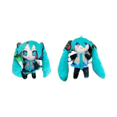 Imagem de Boneca De Pelúcia Hatsune Miku De 24,5cm, Anime Kawaii, Decoração Para