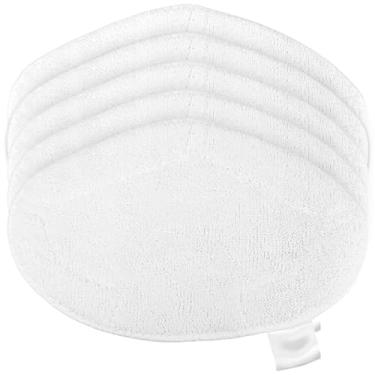 Imagem de KH866 5 panos laváveis vaporetto limpador a vapor para Polti Vaporetto SV440_Double SV400, almofadas para soquetes Polti Vaporetto Smart 100_B Mop Sockettes