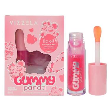 Imagem de Vizzela Gummy Panda Lip Oil com Chaveiro 6ml - Vizzela Cosméticos