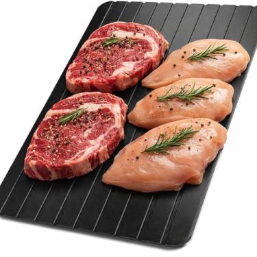 Imagem de Tábua Mágica de Descongelamento Rápido, para Carne, Frango, Peixe, Uso em Casa, Cozinha, Churrasco, Sem Aquecimento