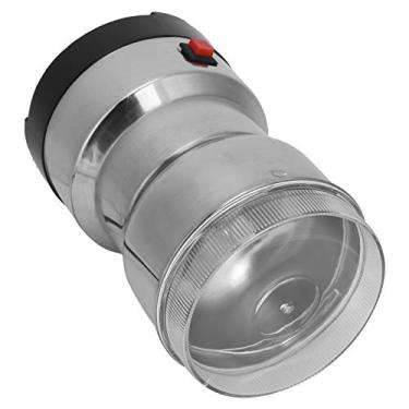 Imagem de Moedor Elétrico de Café Multifuncional Máquina Portátil Moagem para Cereais Nozes Feijões Temperos Grãos com Aço Inoxidável 304 ABS Rápida e Uniforme