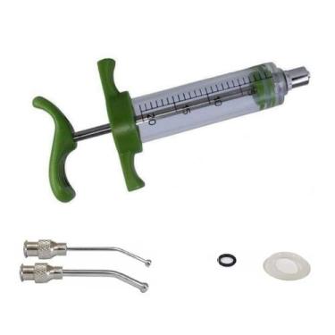 Imagem de Kit Alimenta Filhotes Pássaros Profissional  20ml  2 Ponteiras  2.0mm 