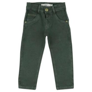 Imagem de Calça Infantil Look Jeans Skinny Collor Masculina-Masculino
