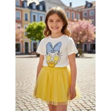 Imagem de Conjunto Blusa e Saia Shorts Tule Margarida Momi-Feminino