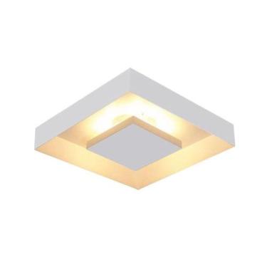 Imagem de Luminária Plafon Sobrepor Rebatedor Eclipse 40x40 P/ 4 E27 - BELA HOME