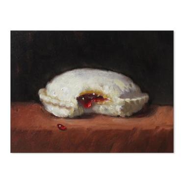 Imagem de Pintura a óleo arte de parede de comida retrô cozinha natureza morta pôster vintage pintura de arte estética antiga impressões para galeria de cozinha decoração de parede 30,5 x 40,6 cm sem moldura
