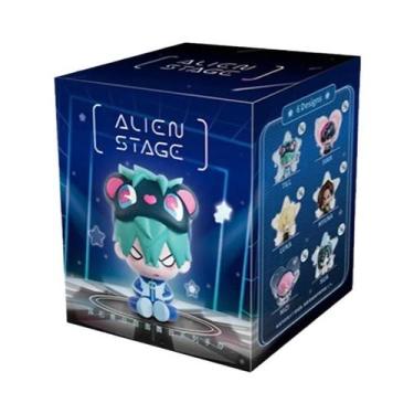 Imagem de Alien Stage Free Series 6PCS Blind Box, Brinquedos Surpresa De Animaçã
