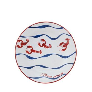 Imagem de Jogo De 6 Pratos Sobremesa Beira Do Mar