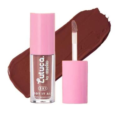 Imagem de Blush Batom Sombra 3x1 Luluca By Melu Got It 3,5ml Rrm1007 COR:SAVAGE,