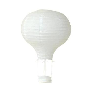 Imagem de Lanternas De Papel Em Forma De Balão De Ar Quente DIY De 12 Polegadas 
