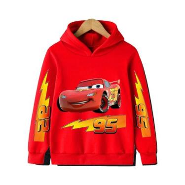 Imagem de Conjunto De Moletom Infantil Disney Cars Lightning McQueen, Desenho An