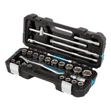 Imagem de Jogo Ferramentas 1/2`` Maleta Plástica Aço Crv Gross 1414755