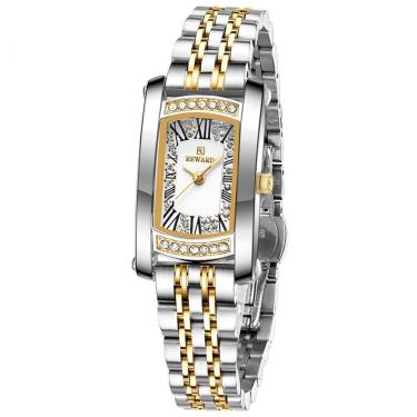 Imagem de Relógio De Pulso Feminino Quartzo Aço Inoxidável Prata