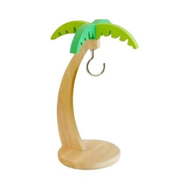 Imagem de Suporte De Bananas De Madeira Para Pendurar Na Cozinha, Prateleira Dec