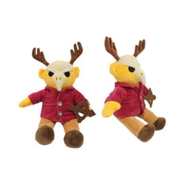 Imagem de Brinquedos De Pelúcia De Animais Da Floresta (Veado, Coruja, Cabra) - 