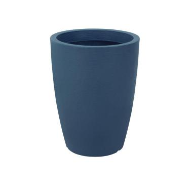 Imagem de Vaso Tramontina Thai Polietileno Azul Turquesa 67cm Tramontina